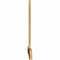 Ekena Millwork Eugene Smooth Timber Gable Bracket, Western Red Cedar, 96"W x 40"H x 1 1/2"D x 5 1/2"F, 10/12 Pitch GBW096X40X0206EUG00SWR - alternate 5